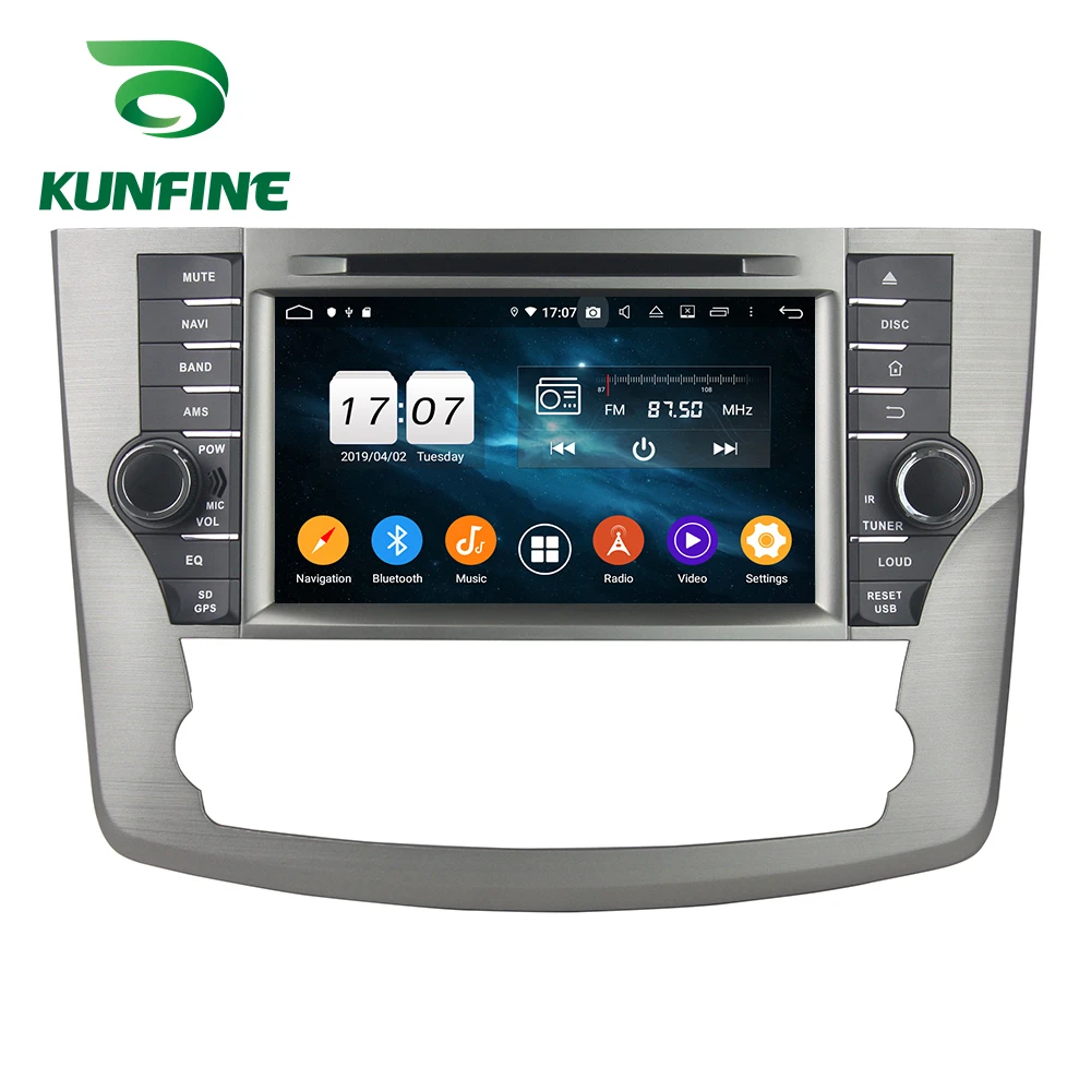 Android 9 0 Восьмиядерный 4 Гб RAM 64 Rom автомобильный DVD GPS мультимедийный плеер стерео