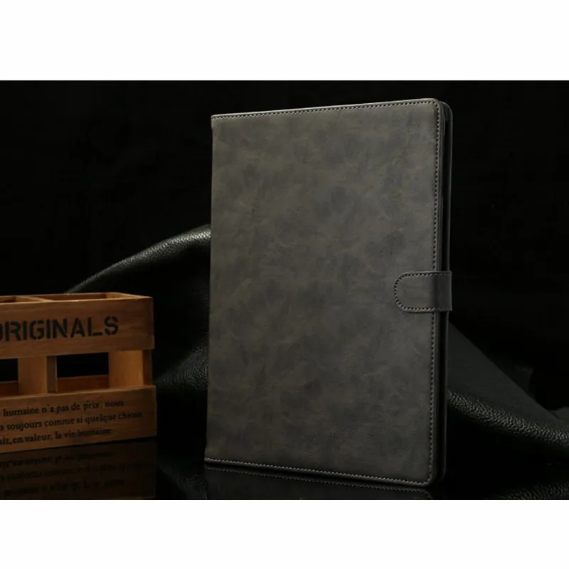 Кожаный чехол для ipad air, Folio Stand протектор кожи для ipad 5 Чехол, Crazy Horse Тонкий чехол для ipad air
