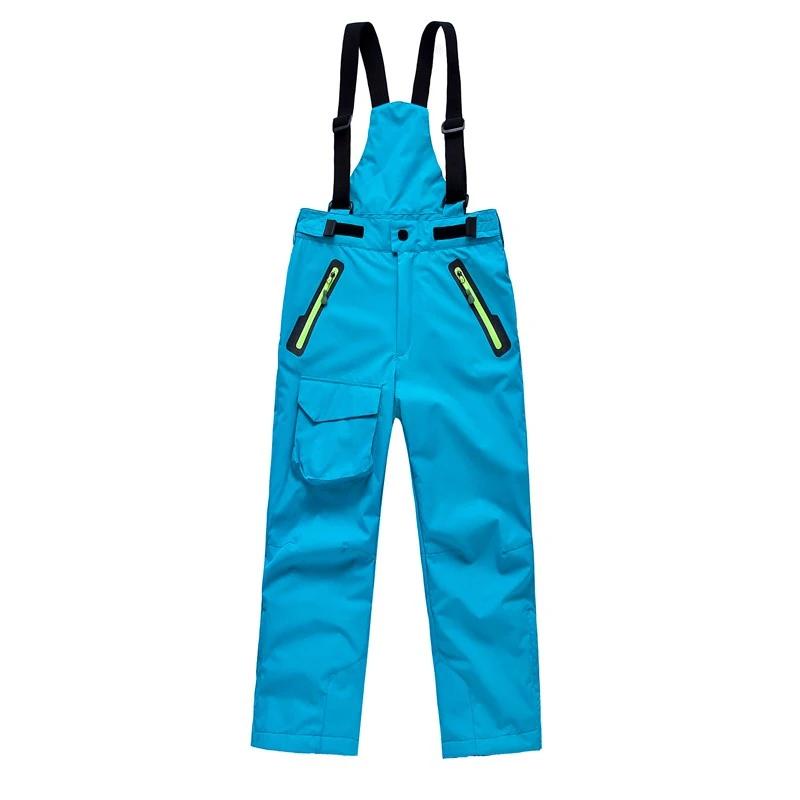 SJ-Maurie/зимние лыжные штаны Детские водонепроницаемые ветрозащитные лыжные брюки для сноуборда для мальчиков, теплые лыжные штаны с хлопковой подкладкой для девочек