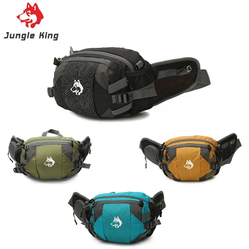 Jungle King CY2007 Newest Outdoor Sports Nylon 8L Running Waist Bag Cycling Mountaineering Large Capacity Three-purpose Backpack jungle king cy083 new unisex sports bag nylon outdoor storage camera waist bag travel mountaineering large capacity shoulder bag