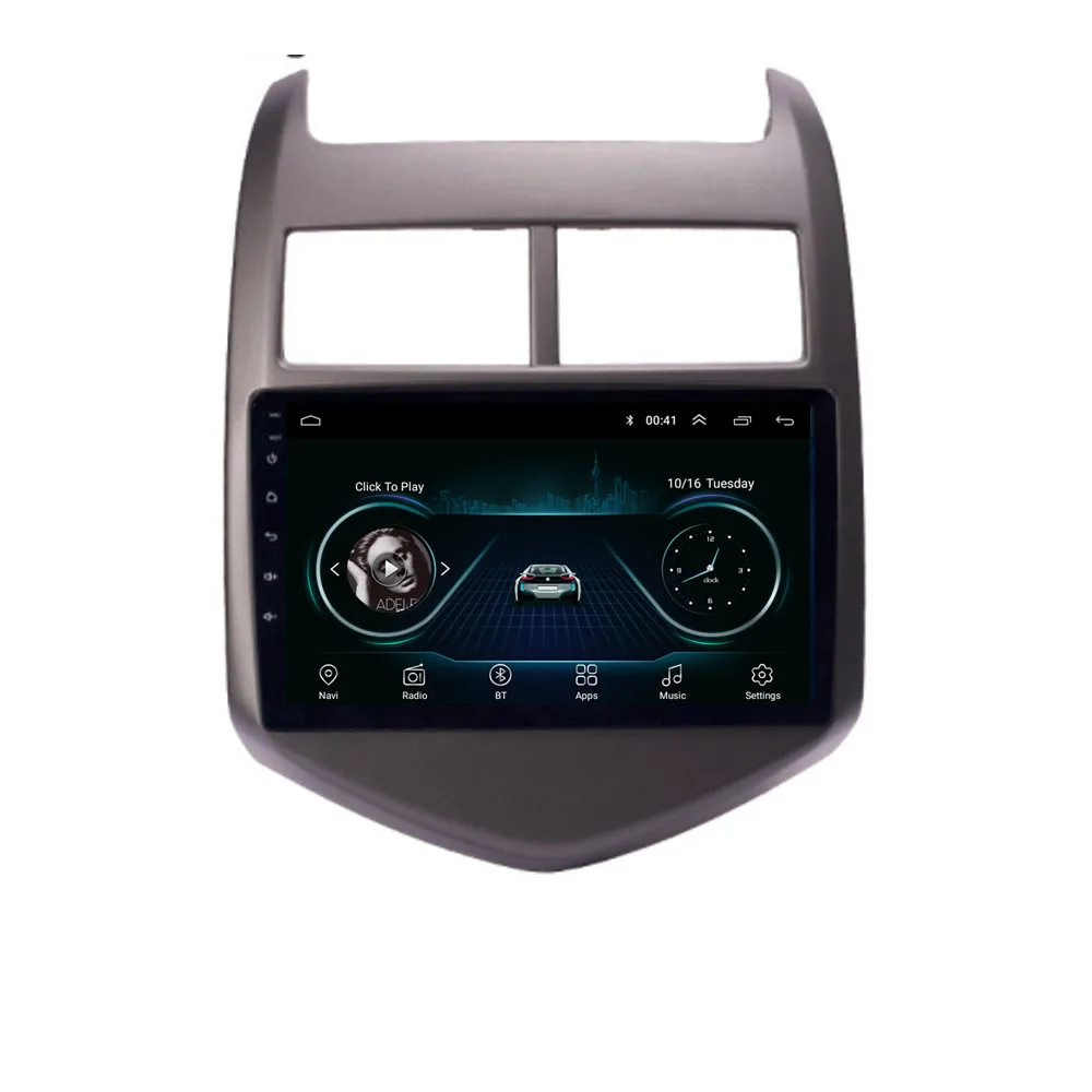 Четырехъядерный Android 8,1 для Chevy Chevrolet AVEO 2010 2011 2012 2013 мультимедийный стерео автомобильный dvd-плеер навигация gps радио