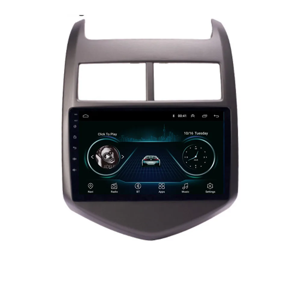 

quad core Android 8.1 For Chevy Chevrolet AVEO sonic 2010 2011 2012 2013 Multimedia Stereo Car DVD Player Navigation GPS Radio