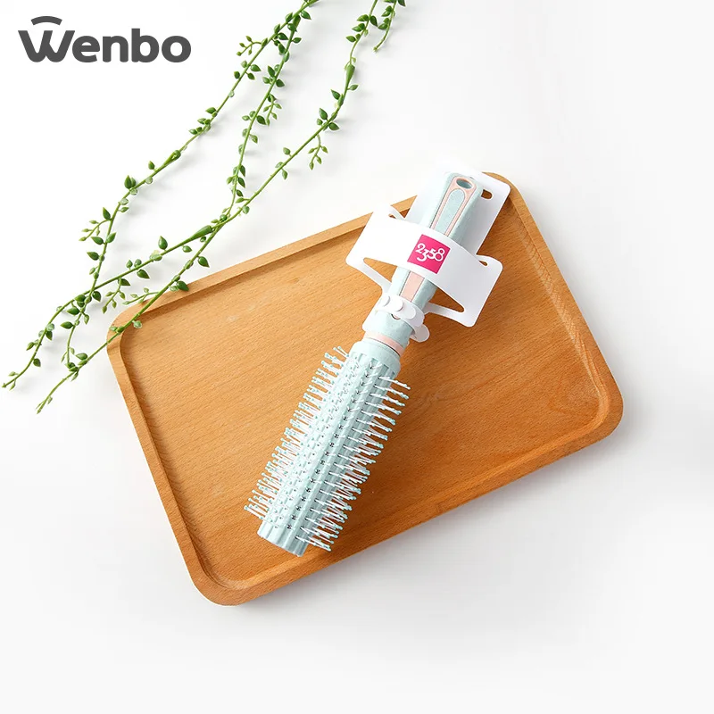 Wenbo/WENBO 2358 сено кудрявые волосы моделирующая расческа Антистатическая длинная расческа для вьющихся волос расческа парикмахерская расческа