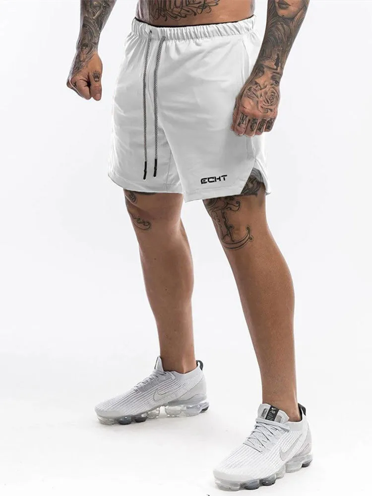 M-4XL, мужские спортивные шорты, летние, черные, белые, повседневные,, для тренировок, бодибилдинга, летние шорты для тренировок, фитнеса, тренажерного зала, короткие штаны
