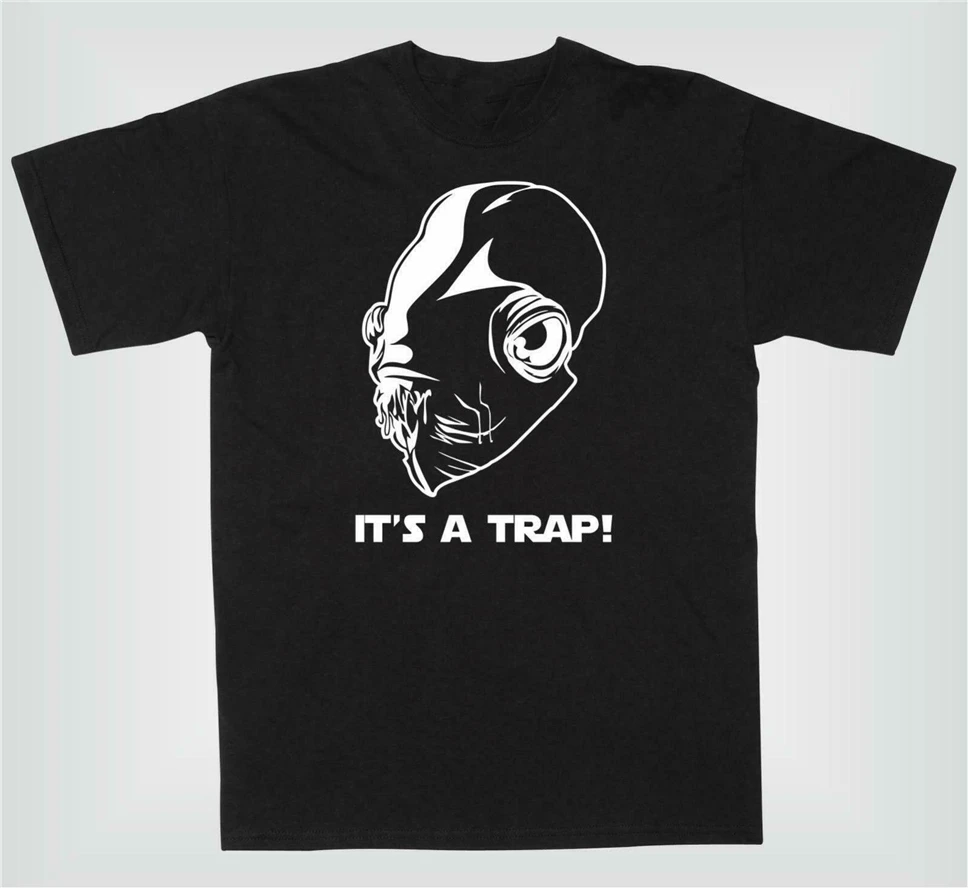 Ackbar it A Trap Inspired Awesome футболка унисекс летние дышащие футболки с круглым вырезом |