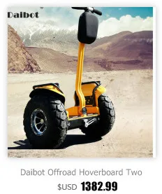 Daibot по бездорожью электрические самокаты самобалансирующиеся скутеры 15 дюймов 36 в 700 Вт Электрический ХОВЕРБОРДА электрические скутеры, способный преодолевать Броды для взрослых с Bluetooth