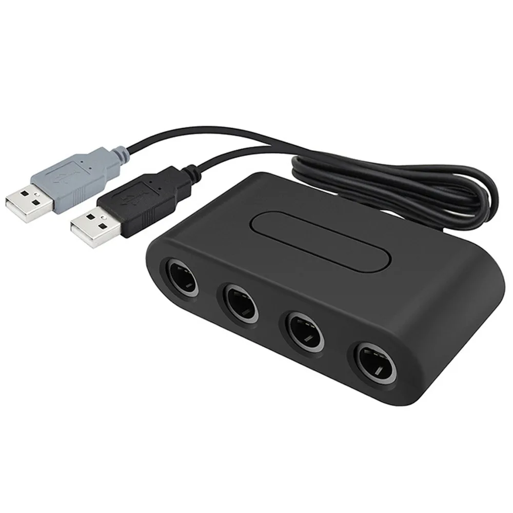 

Newest Mayflash 4 Ports 2 In 1 GameCube Controller Adapter Converter For Wii U & PC USB For WiiU For Nintend Switch For NS