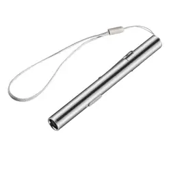Медицинский удобный ручка светильник USB Перезаряжаемый Мини энергосберегающий флэш-светильник светодиодный фонарь + зажим из нержавеющей