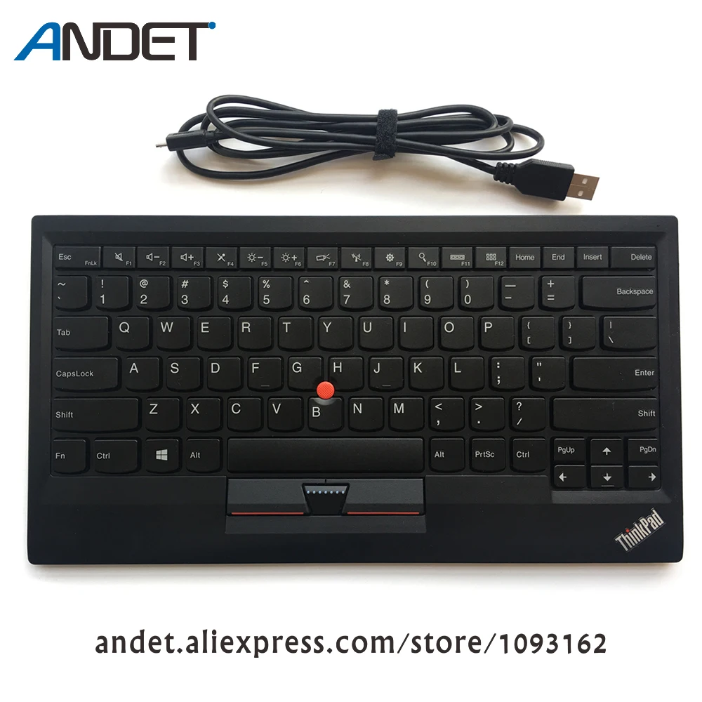 Новая Оригинальная USB-клавиатура Lenovo Thinkpad С Trackpoint для путешествий специальное