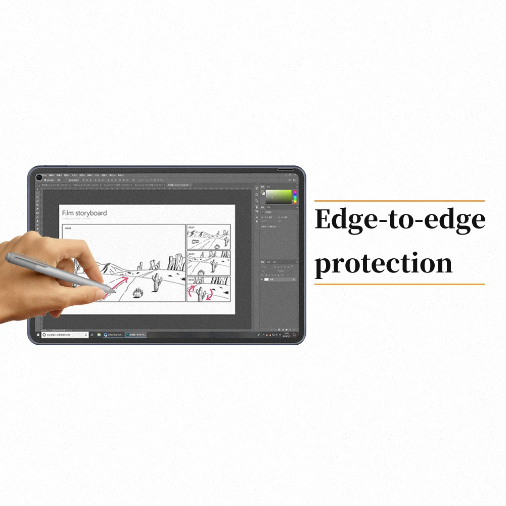 Nillkin бумажный протектор экрана для huawei mate Pad Pro матовая бумажная текстура эскиз пленка