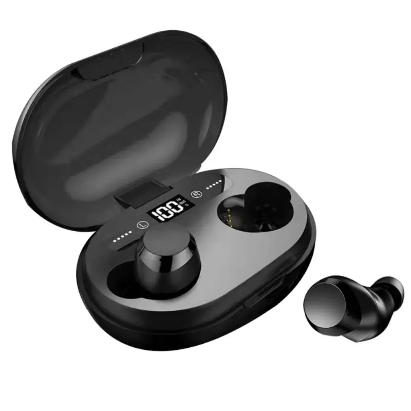 Легкий дизайн TWS Bluetooth 5,0 наушники спортивные Беспроводной наушники Водонепроницаемый с зарядный чехол