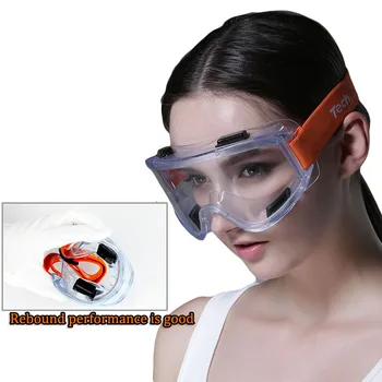 

Safety Goggles Windproof Anti-sand anti-splash Transparent Goggles High Quality Anti-impact Industrial Labor Protective Glasses