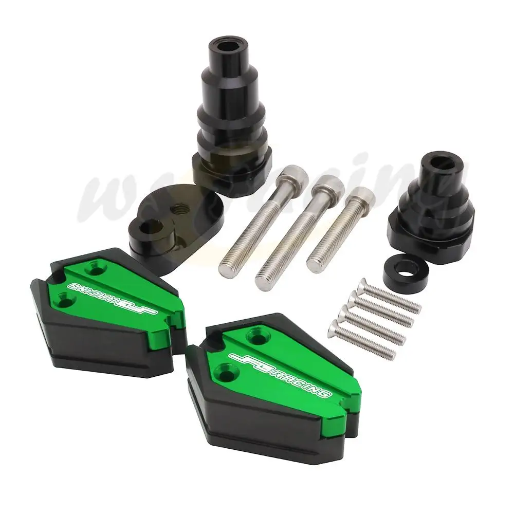 Мотоцикл CNC алюминиевая рама слайдер защита от ударов для KAWASAKI ZX6R zx6r 2005 2006 Спорт