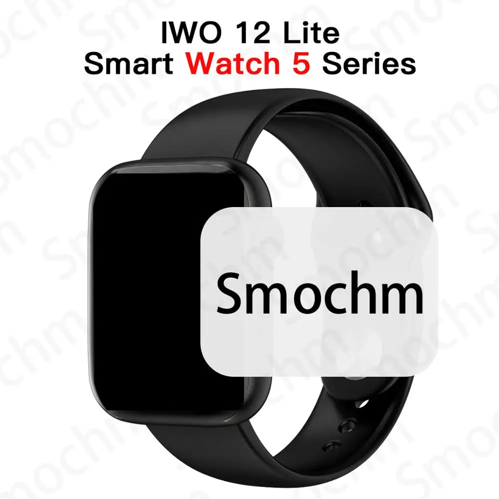 Водонепроницаемые Смарт-часы IWO 12 Lite, 5 серий, Bluetooth, 44, 40 мм, 1:1, умные часы, телефон IWO12 для Apple, iOS, iPhone, Android
