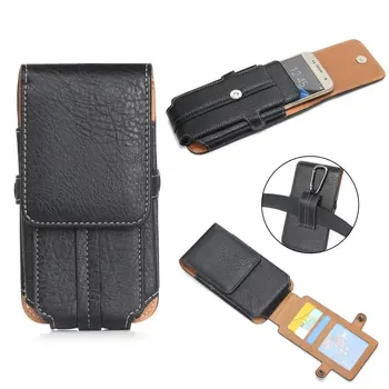 

Phone Pouch Clip Holster Cover for HOMTOM HT70 Doogee N20 N10 S6 S5 S90 AGM A9 X3 X1 for CAT S30 S40 S41 Leather Case Waist Bag