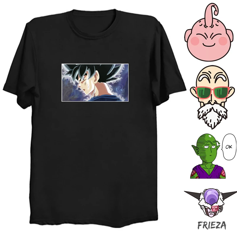 Футболка из 100% хлопка с изображением пикника футболки songoku футболка Сон Гоку