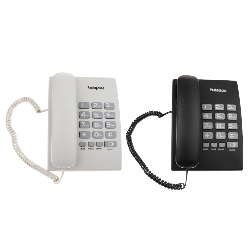 Mini Corded Phone Home Office Hotel Business Telephone Wall Hanging