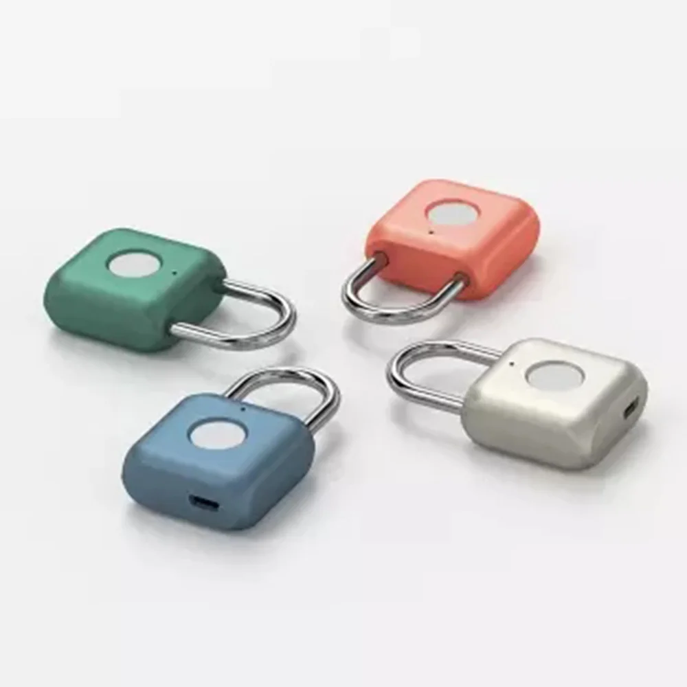 

Xiaomi Mijia YD Intelligent Smart Fingerprint Lock USB Charging Anti-Theft Keyless Lock Padlock Home Office NEW