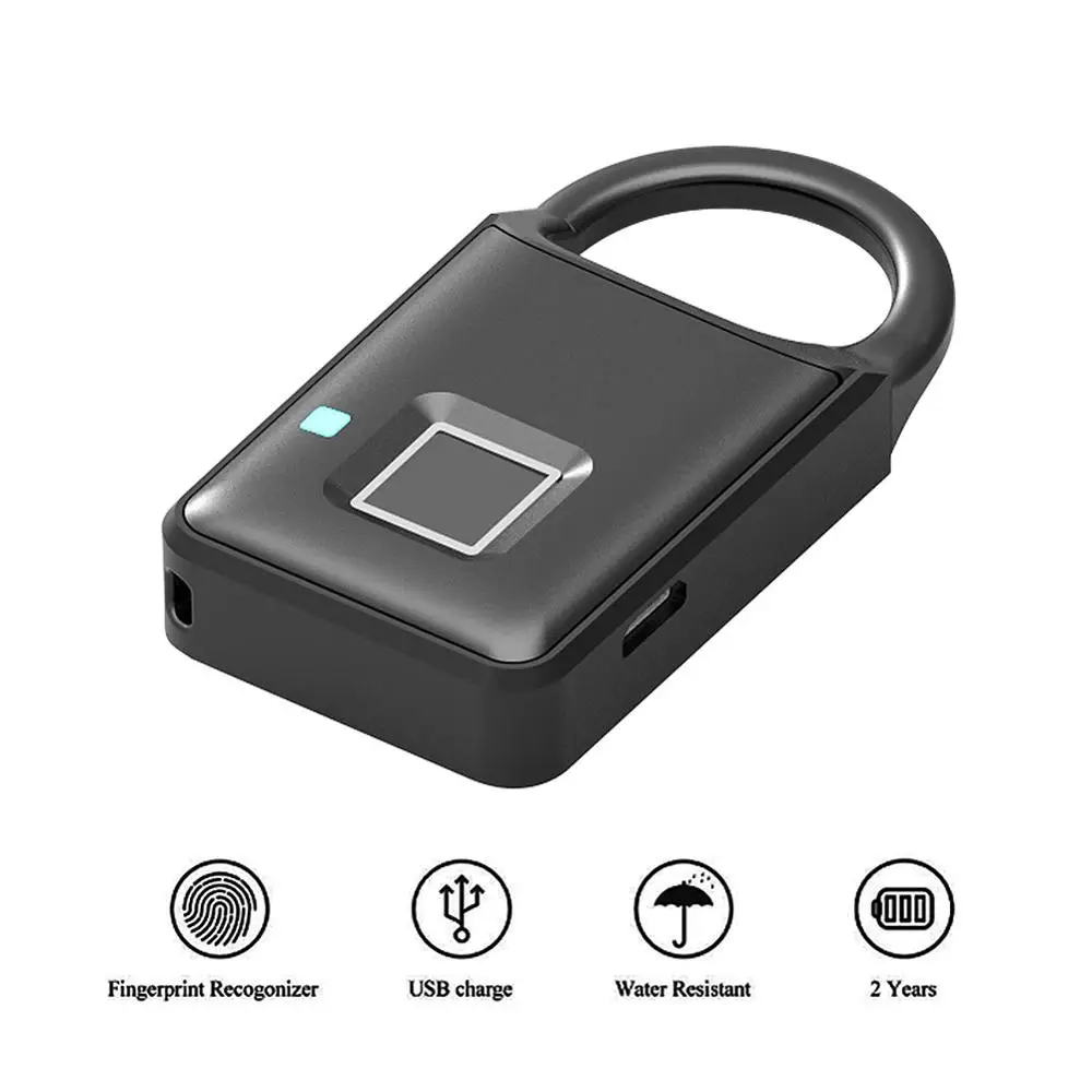 P30P50 цинковый сплав безопасности Keyless USB Перезаряжаемый дверной замок с идентификацией через отпечатки пальцев умный отпечаток пальца Быстрый разблокированный металлический лектронический замок