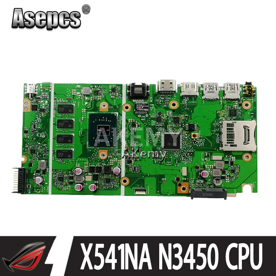 Материнская плата X541NA REV 2 1 для Asus материнская ноутбука X541N тест материнской платы