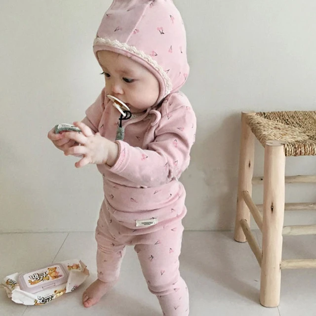 MILANCEL – pyjama en coton pour bébé, ensemble de nuit pour garçon, imprimé  cerise - AliExpress