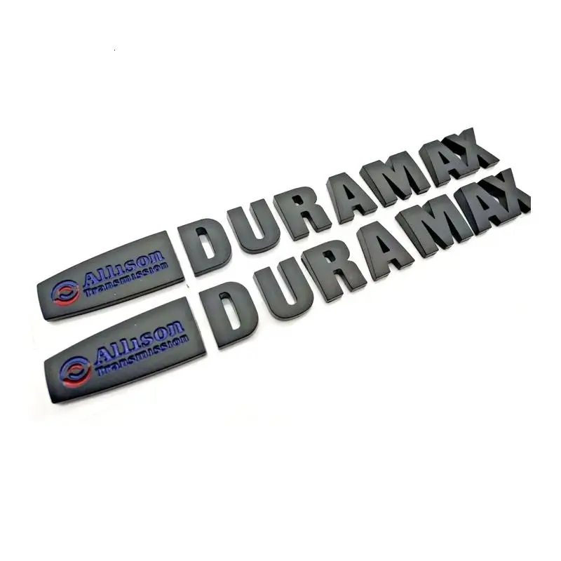50 шт./лот ABS Allison DURAMAX стикер 3d авто эмблема значок