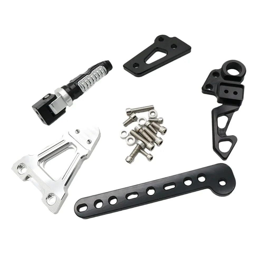 Мотоцикл с ЧПУ Алюминиевый сплав Rearset подножка колышки педали для Yamaha RC150 LC150