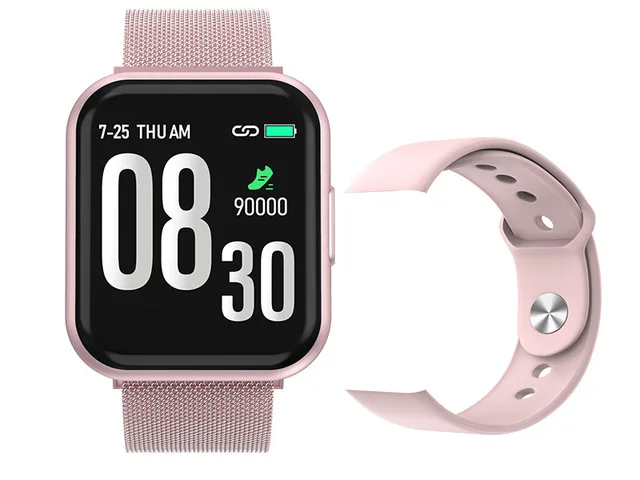 Smartwatch Gold GT6 Смарт-часы мужские IP67 водонепроницаемые 1,3 Full Touch HD экран монитор сердечного ритма управление музыкой Смарт-часы женские смарт-браслет - Цвет: Smartwatch Gold