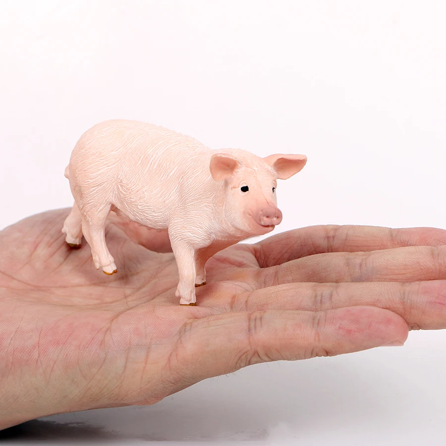 Sau Action Model Spielzeug Wohnkultur Sammlungen Details about   Realistische Tiere Schwein 