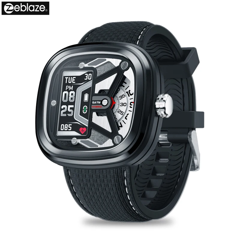 Zeblaze Hybrid 2 Smartwatch Heart Rate Blood Pressure Waterproof Exercise Tracking Sleep Tracking Smart Watch Notifications
