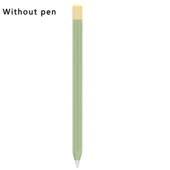 

Suitable For Apple Pencil 2 Writing Pen Color Contrast Silicone Protective Cover Anti Slip And Anti Drop Pen Cover