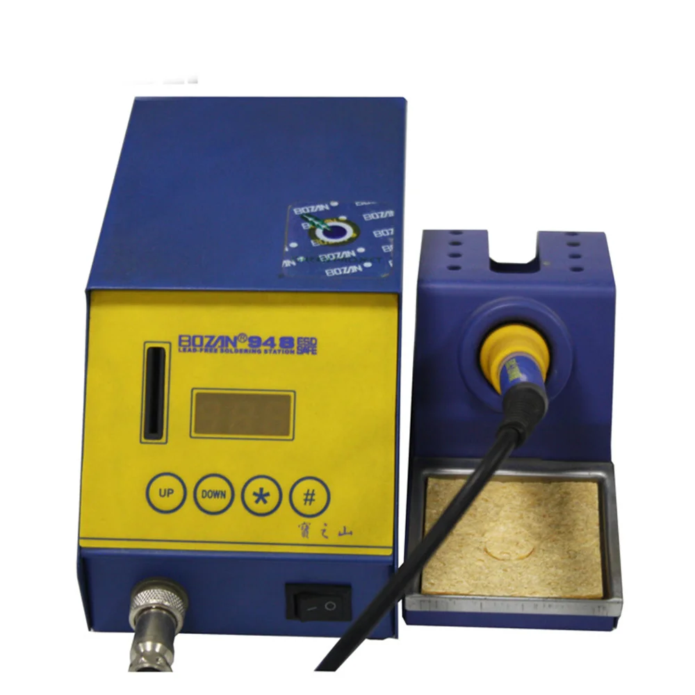 

ESD Soldering Station LED Digital Desoldering Rework Station Solder Iron Welding Tool Lead-Free Auto Slee BOZAN 948 220V 120W