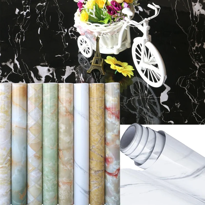 

Granite Marble Pattern Wall Sticker Decal Wallpaper Home Improvement Decor