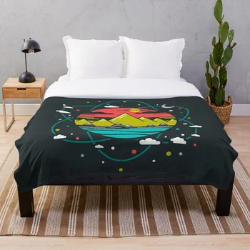 

Isotope of Life Blanket Wool Flannel Plush Blanket Bedspread For office Sherpa Blanket Couch Quilt Cover Travel