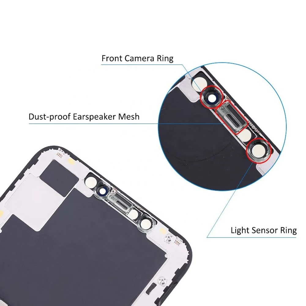 Display/lcd per per Iphone X Oled Display Lcd Touch Screen per Iphone Xs Lcd Touch Digitizer Assembly Sostituzione Con Leggermente Imperfetto Test Al 100% 9