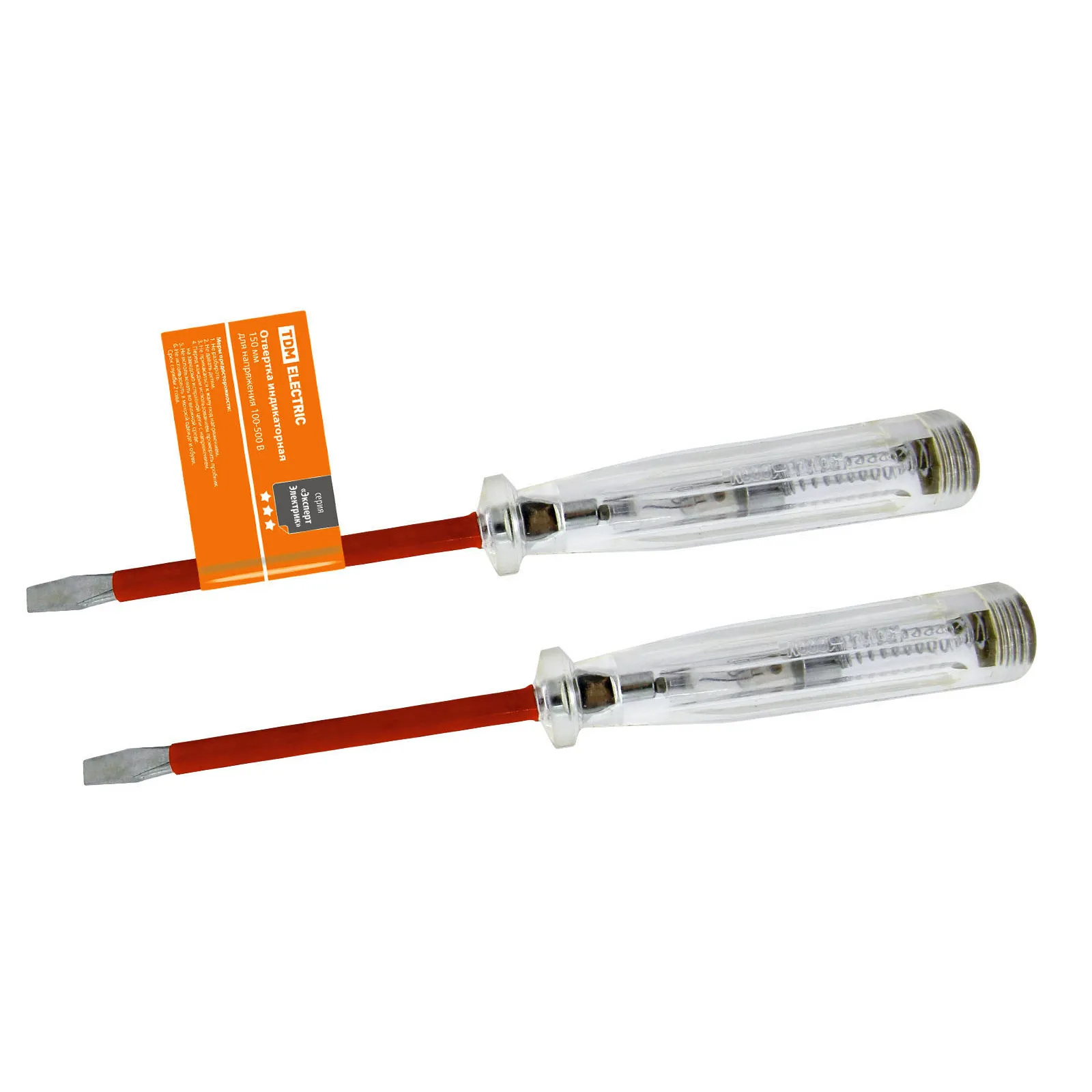 Отвертка индикаторная TDM ЭкспертЭлектрик SQ1015-0002