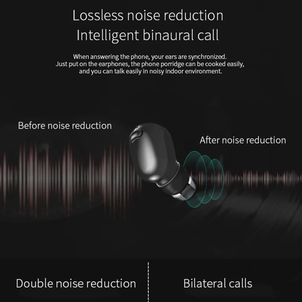 S9 шумоподавление Мини спортивная Магнитная интеллектуальная Hifi бинауральная Bluetooth 5.0Tws беспроводная гарнитура