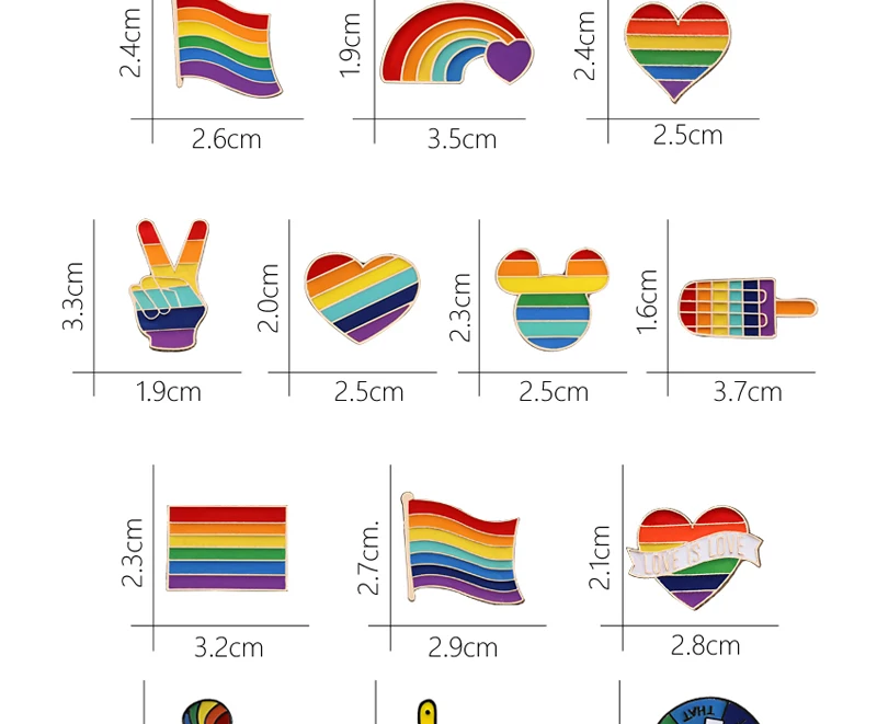 ЛГБТ дизайн Радужное сердце палец флаг эмаль булавки броши для геев, лесбиянок, Прайд значки пальто нагрудные булавки Love is love унисекс ювелирные изделия