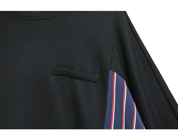 Max LuLu New Korean Fashion Style Ladies Punk Tops And Blouses Womens Autumn Striped Cotton Shirts Casual Patchwork Clothes