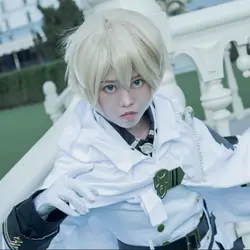Seraph of The End Cosplay Japanese Anime Owari No Seraph Mikaela Hyakuya Cosplay Costume with Wig Full Set
