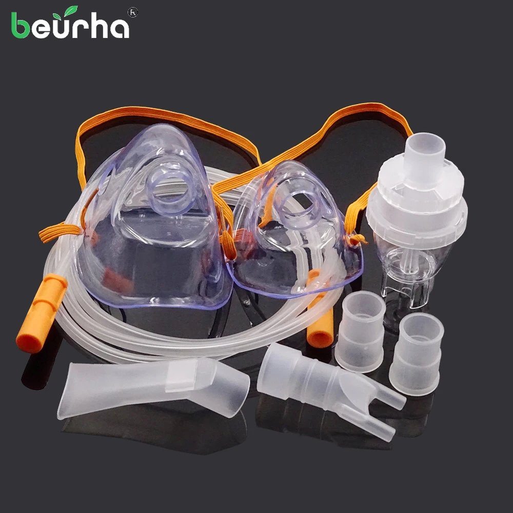 

Household Adult Child Aerosol Masks Nebulizer Compressor Sprayer Cup Mouthpieces Nosepieces Catheter Inhaler Set Accessories