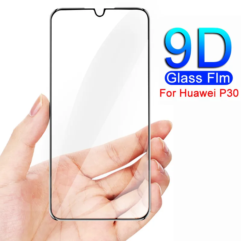 

9D Protective Glass on the For Huawei P30 P20 P10 Lite Plus Huawei P30 P20 Pro P Smart Tempered Screen Protector Glass Film Case