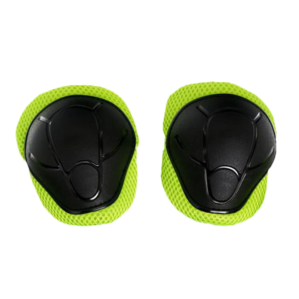 6 Pcs Kids Children Inline & Roller Skating Scooter Knee Wrist Elbow Pad Guard for Roller Skating Scooters Skateboards Cycling