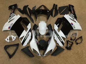 

New Style ABS Motorcycle Full Fairings Kit Fit for kawasaki Ninja ZX6R 636 2007 2008 07 08 6R ZX-6R 636cc Custom black white
