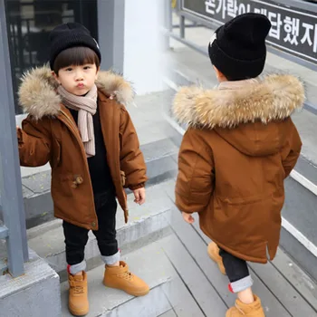

Children Cotton Baby Clothes Children New Korean Winter Baby Boys Down Coat Padded Jacket