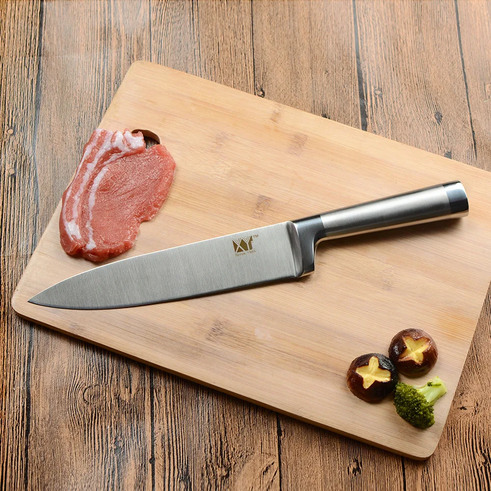 Набор кухонных ножей из нержавеющей стали-нож для очистки фруктов Santoku японский шеф-повар Набор ножей для нарезки хлеба аксессуары с оболочкой