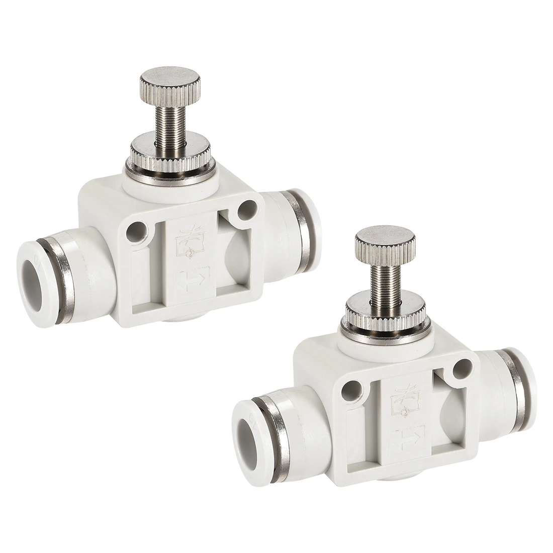8mm Tube Outer Diameter uxcell Air Flow Control Valve in-line Speed Controller Union Straight 8mm Tube Outer Diameter uxcell Air Flow Control Valve in-line Speed Controller Union Straight