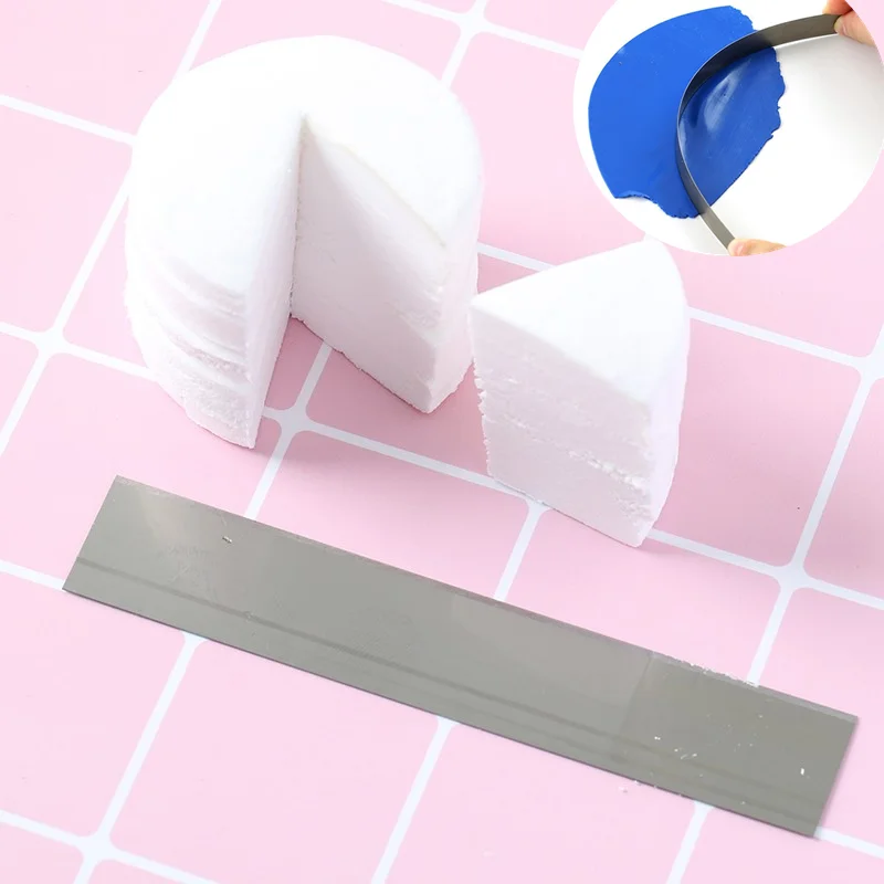 1 шт. DIY гончарные изделия нержавеющей стали гибкий полимерной глины ручной