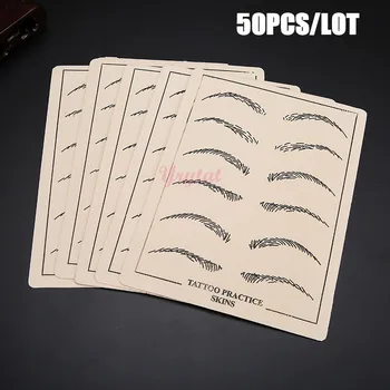 

Permanent Makeup Eyebrow Tattoo Practice Skin Supply fake eyebrow tattoo practice skin for microblading