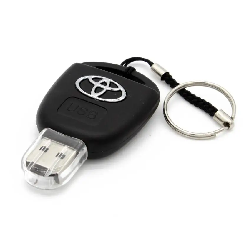 JASTER Car Key Toyota USB 2.0 Flash Drive 16GB 32GB 64GB Personalise Pen Drive USB Memory Stick Original Gift Box Storage device 16gb usb flash drive USB Flash Drives